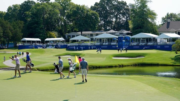 Wyndham Championship golf
